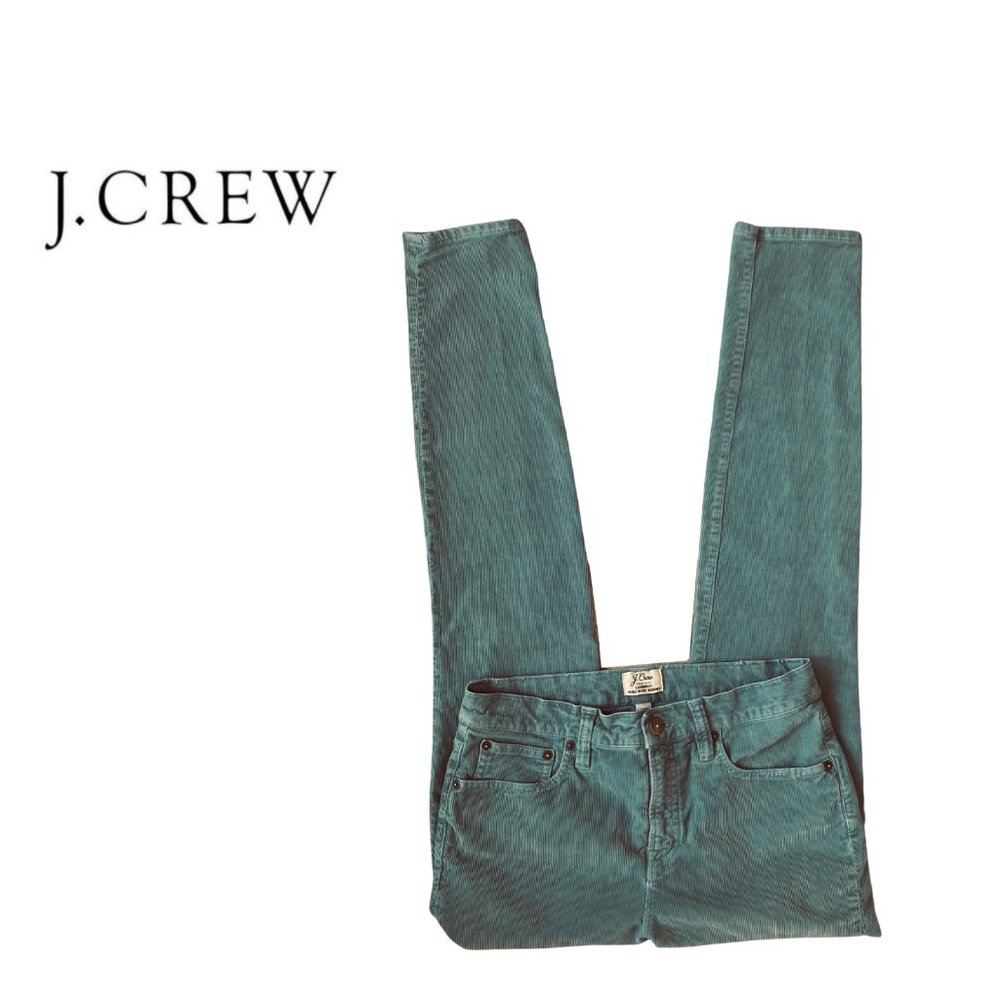 J CREW Lookout High Rise Skinny Corduroy Pants 28T
